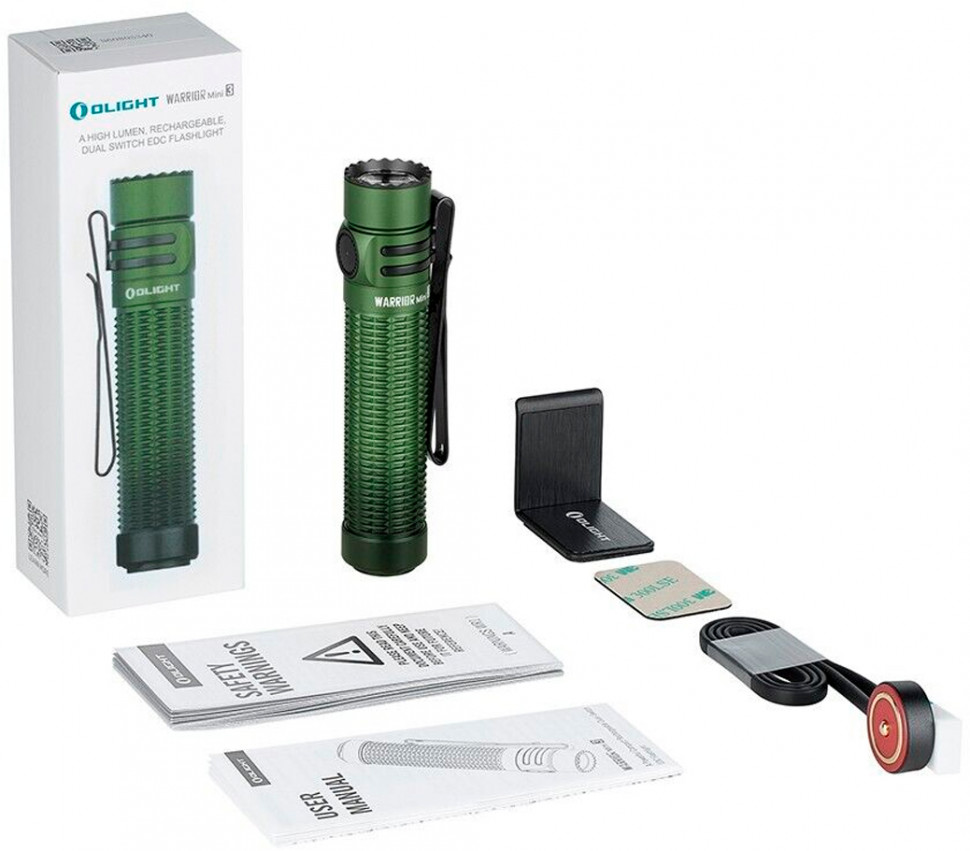 ᐈ Светодиодный фонарь Olight Warrior Mini 3 Forest gradient