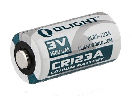 Батарея Olight CR123A 1600 mAh 3V