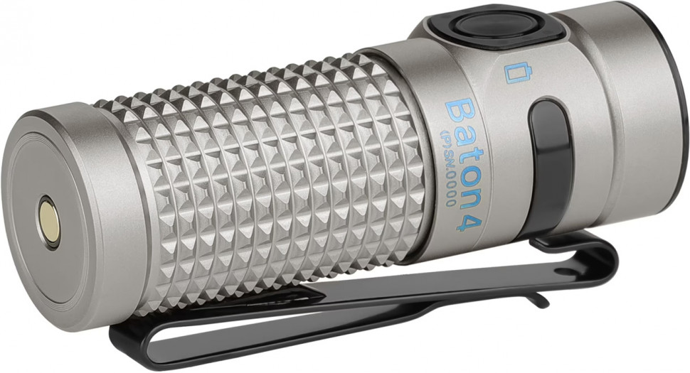 ᐈ Ліхтар Olight Baton 4 Premium Edition Titan (23704596) - купити