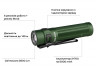 Ліхтар Olight Baton 3 Pro Max OD green