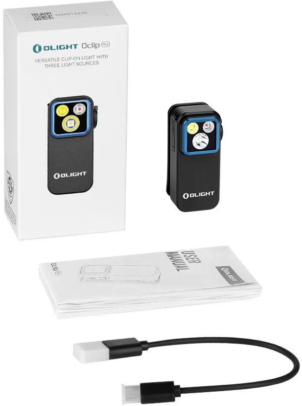 ᐈ Ліхтар Olight Oclip Pro Black (23704600) - купити в Україні