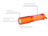 Ліхтар Olight I3E EOS Vibrant orange